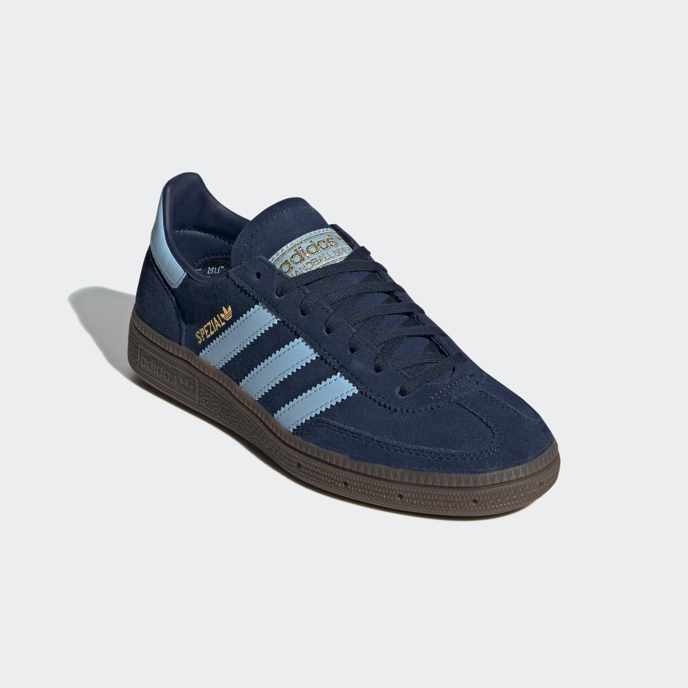 Kids Unisex Handball Spezial Shoes, Blue, A701_ONE, large image number 4