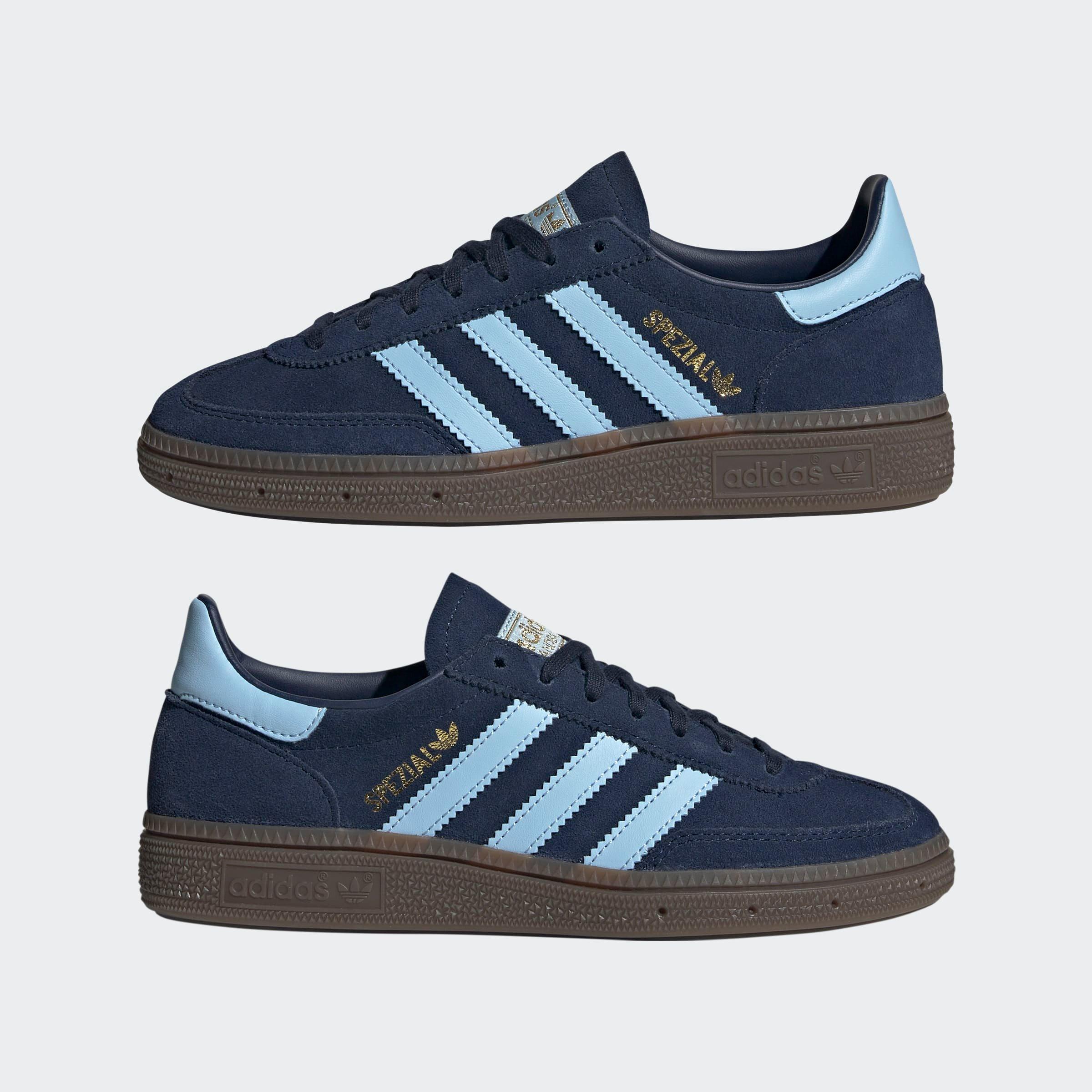Kids Unisex Handball Spezial Shoes, Blue, A701_ONE, large image number 8