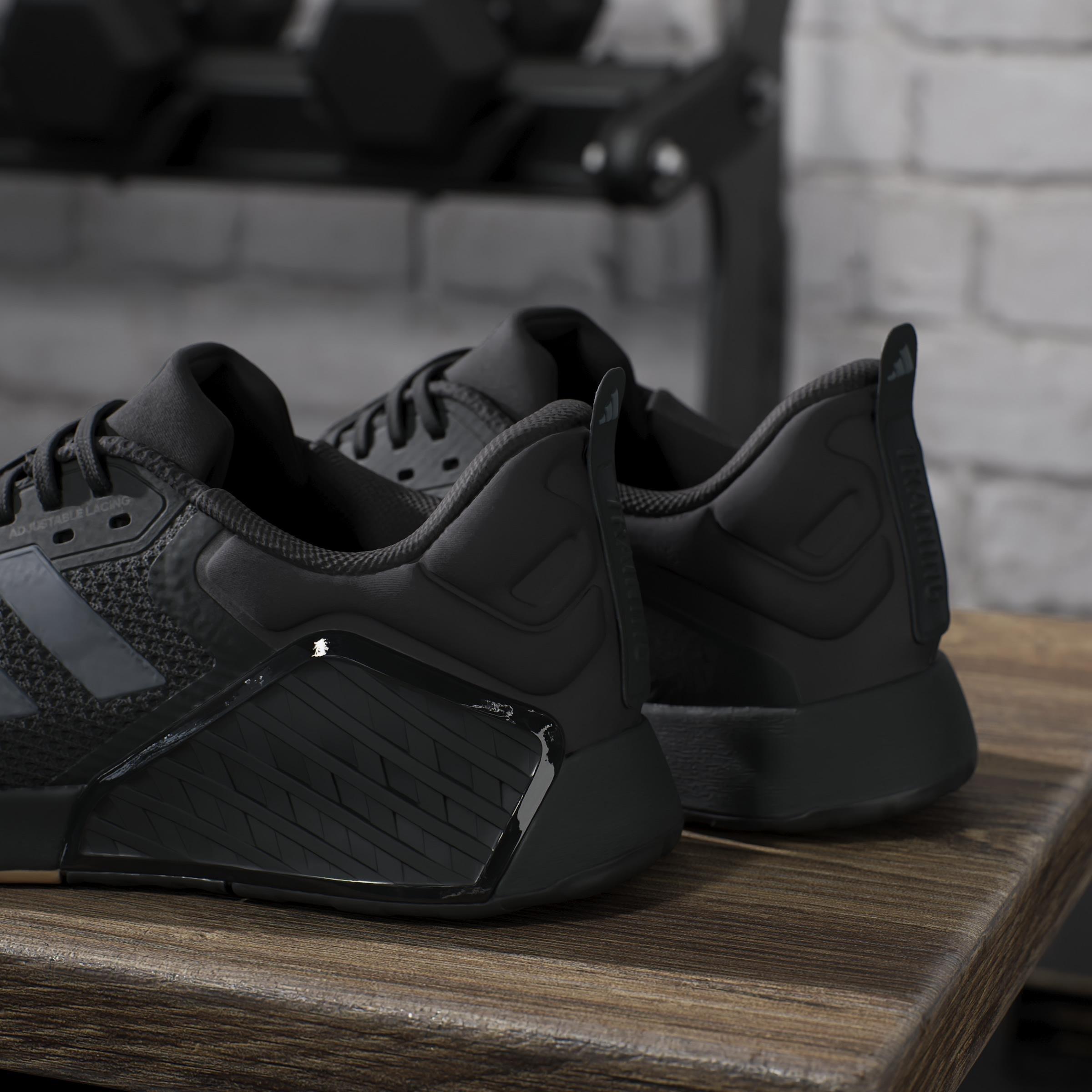Unisex Dropset 3 strength training shoes, Black, , large image number 6