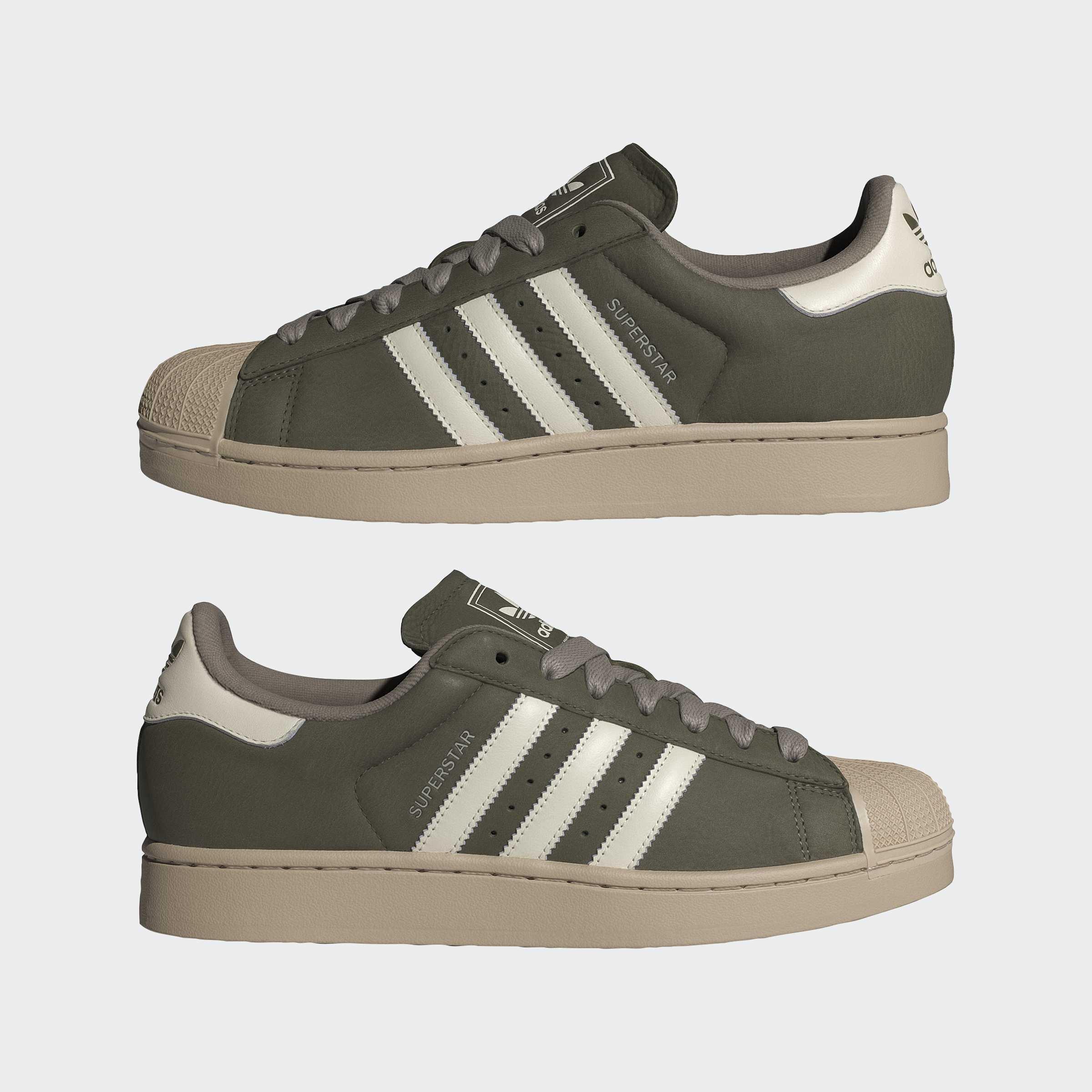 Unisex Superstar II Shoes, Green, A701_ONE, large image number 6