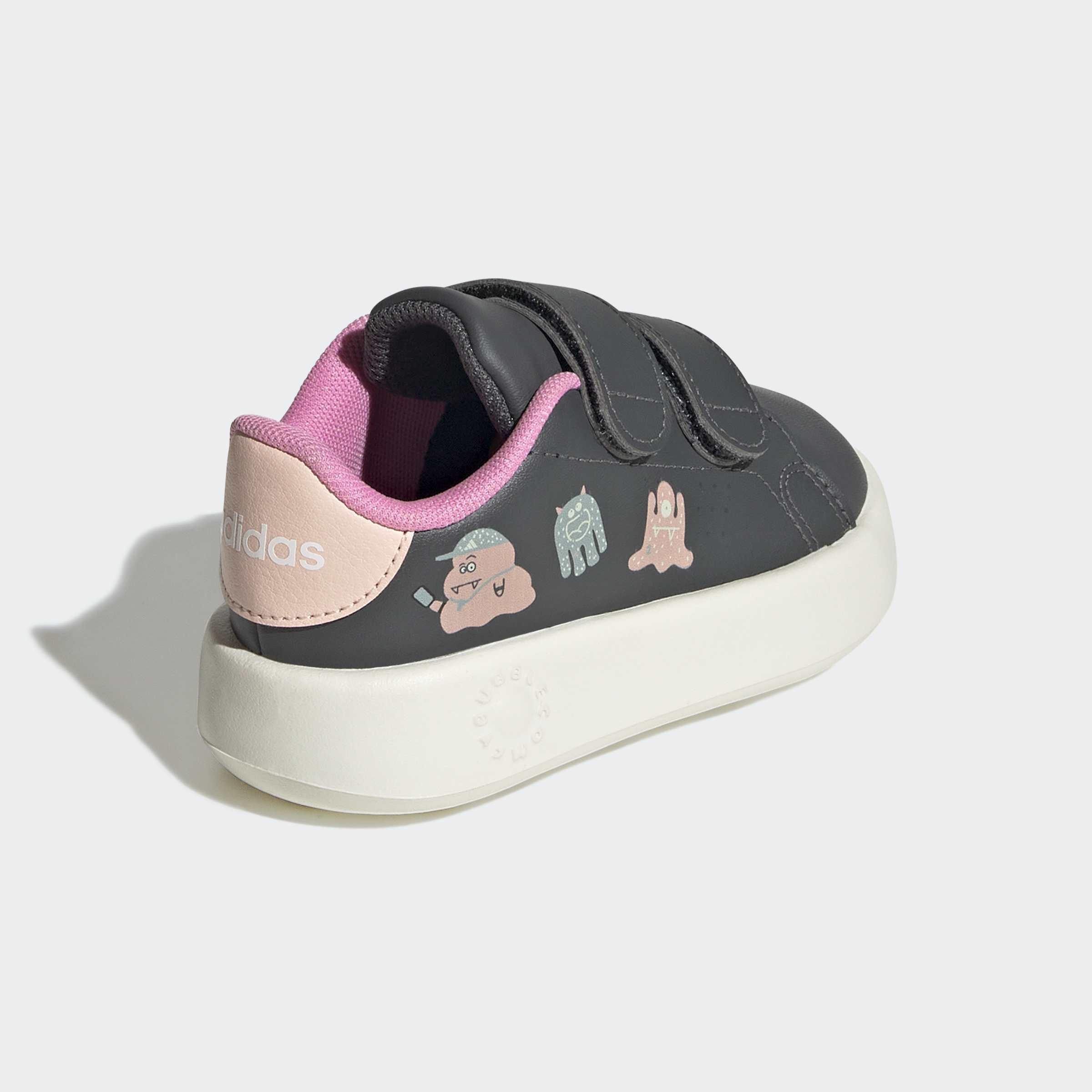 Kids Unisex Advantage Shoes, Grey, A701_ONE, large image number 3