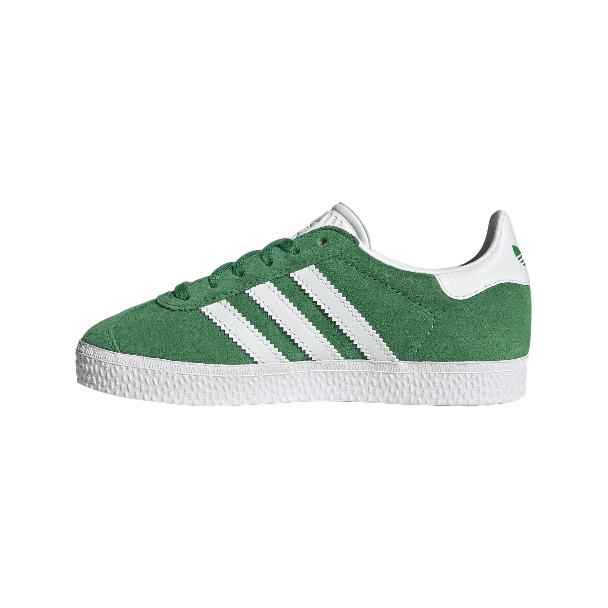 Unisex Kids Gazelle Shoes, Green, , large image number 8