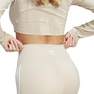 Women Adicolor Classics High-Waisted Short Leggings, Beige, A701_ONE, thumbnail image number 3