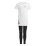 Unisex Kids Adidas Originals X Hello Kitty Tee Dress Set, White, A701_ONE, thumbnail image number 0