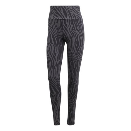 Female Allover Animal Print Leggings, Grey, A701_ONE, large image number 2