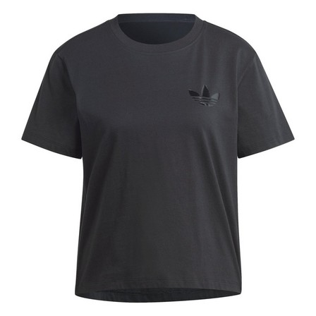 Women Multiple Logo T-Shirt, Black, A701_ONE, large image number 2