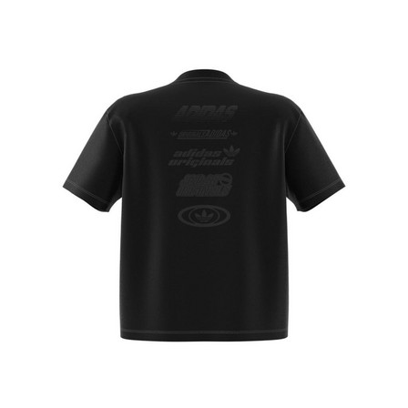 Women Multiple Logo T-Shirt, Black, A701_ONE, large image number 15
