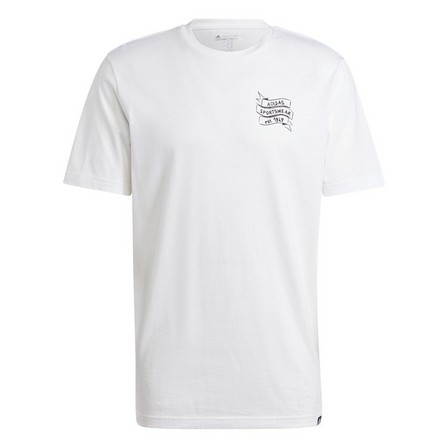 Men Sportswear Brand Love T-Shirt, White, A701_ONE, large image number 2