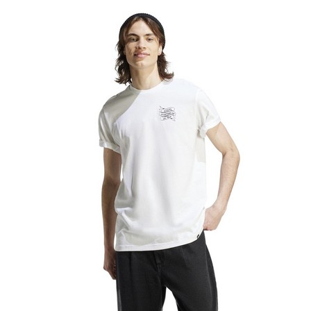 Men Sportswear Brand Love T-Shirt, White, A701_ONE, large image number 12
