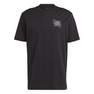 Men Sportswear Brand Love T-Shirt, Black, A701_ONE, thumbnail image number 2