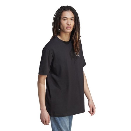 Men Sportswear Brand Love T-Shirt, Black, A701_ONE, large image number 10