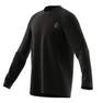Men Adidas Sportswear City Escape Long Sleeve Pocket T-Shirt, Black, A701_ONE, thumbnail image number 6