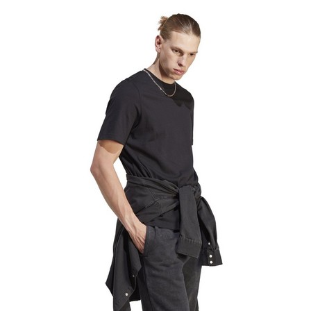 Men Sportswear City Escape Split-Hem T-Shirt, Black, A701_ONE, large image number 6
