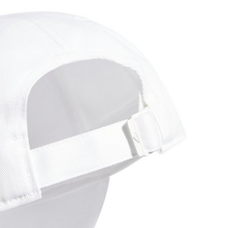 Unisex 3-Stripes Fading Baseball Cap, White, A701_ONE, large image number 3