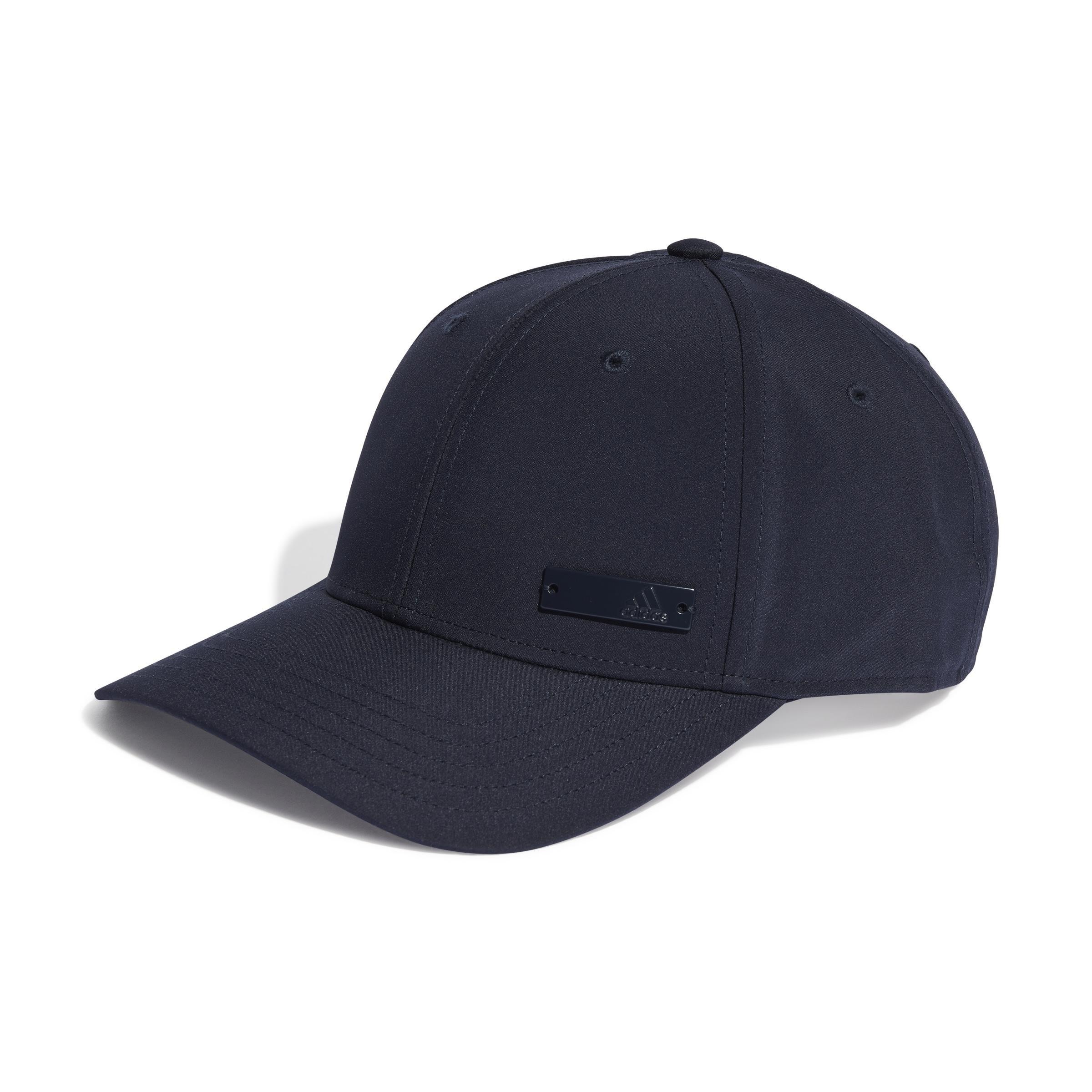 Unisex Metal Badge Lightweight Baseball Cap, Blue, A701_ONE, large image number 0