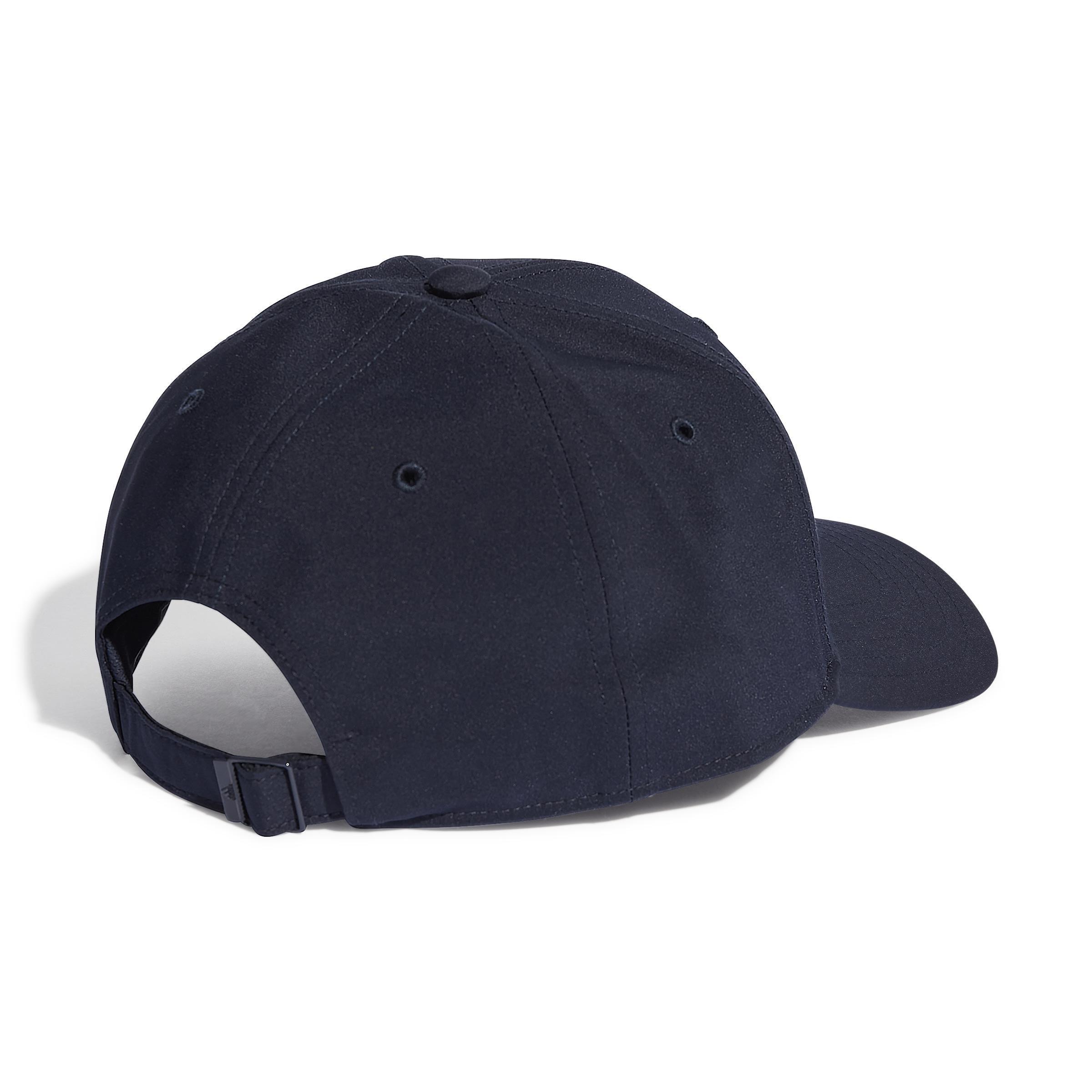 Unisex Metal Badge Lightweight Baseball Cap, Blue, A701_ONE, large image number 1