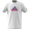 Kids Boys Football Logo T-Shirt, White, A701_ONE, thumbnail image number 9