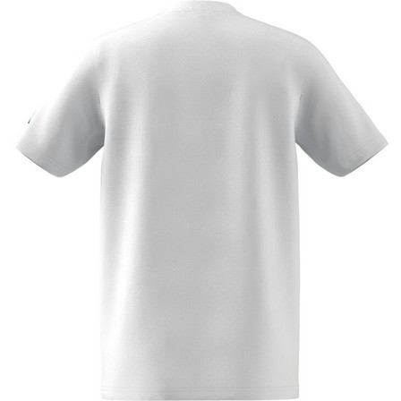 Kids Boys Football Logo T-Shirt, White, A701_ONE, large image number 11