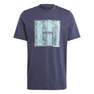 Men Tiro Box Graphic T-Shirt, Navy, A701_ONE, thumbnail image number 0