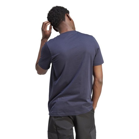 Men Tiro Box Graphic T-Shirt, Navy, A701_ONE, large image number 3