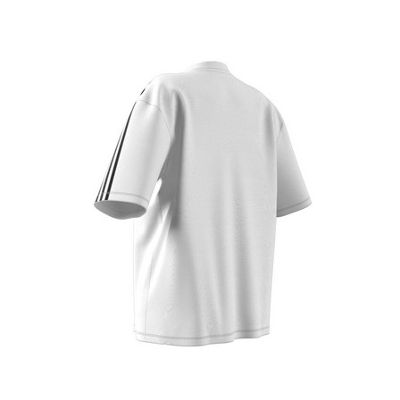 Women V-Neck Logo T-Shirt, White, A701_ONE, large image number 10