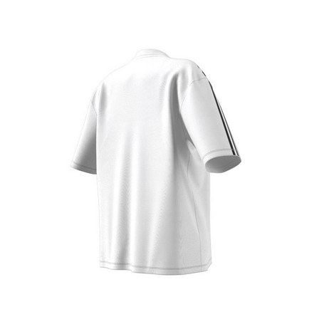 Women V-Neck Logo T-Shirt, White, A701_ONE, large image number 12