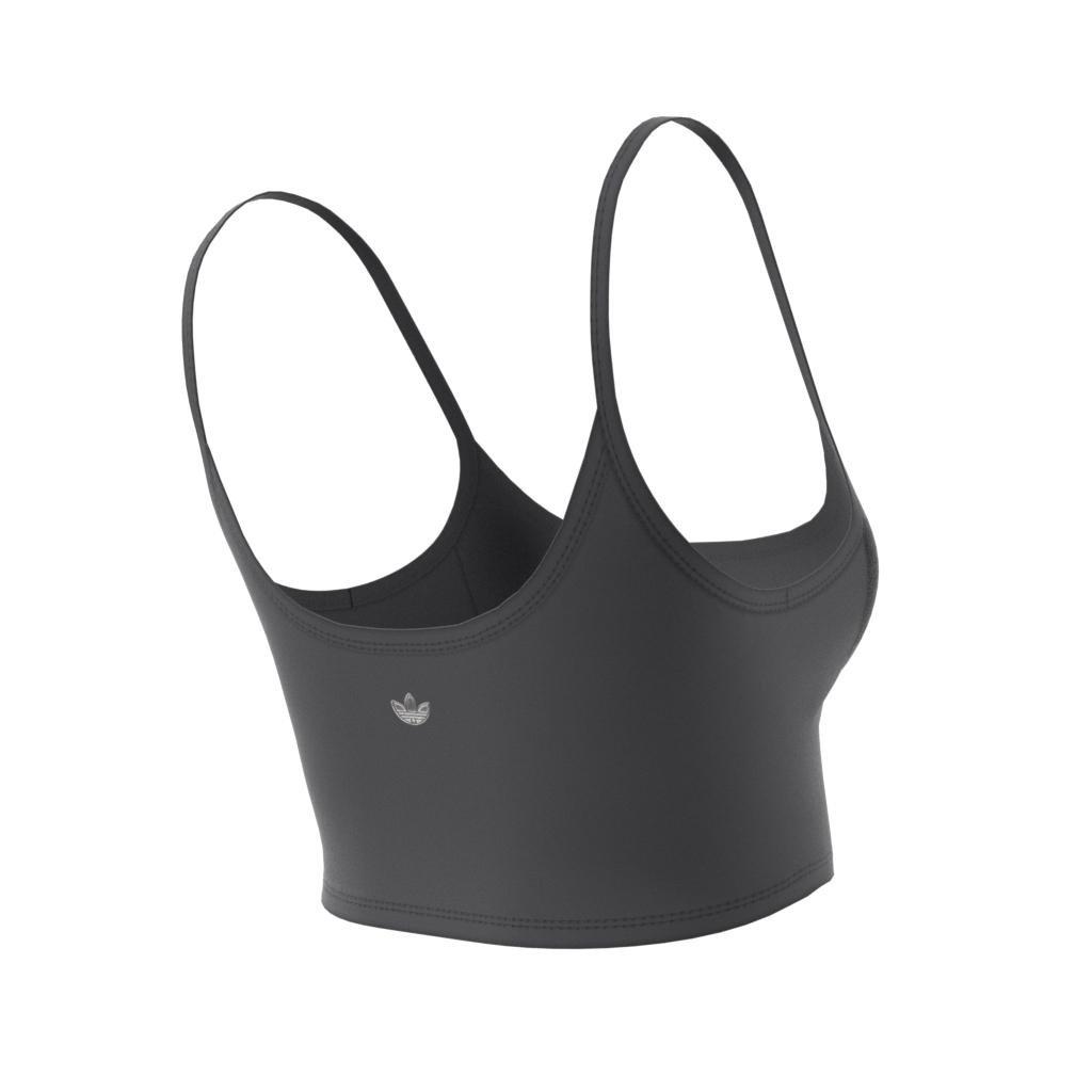 Women Large Trefoil Bra Top, Grey, A701_ONE, large image number 17