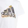 Unisex Kids Adidas X Classic Lego Graphic T-Shirt, White, A701_ONE, thumbnail image number 4