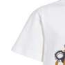 Unisex Kids Adidas X Classic Lego Graphic T-Shirt, White, A701_ONE, thumbnail image number 5