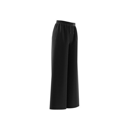 Female Premium Wide-Leg Pintuck Tracksuit Bottoms, Black, A701_ONE, large image number 12