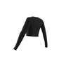 Women Essentials Rib Long-Sleeve Top, Black, A701_ONE, thumbnail image number 14