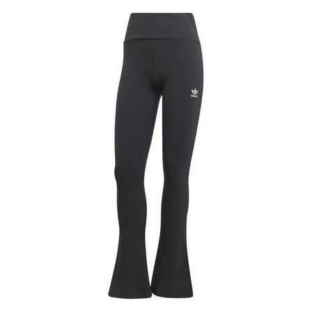 Women Essentials Rib Flared Joggers Black, A701_ONE, large image number 0