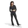 Women Essentials Rib Flared Joggers Black, A701_ONE, thumbnail image number 5