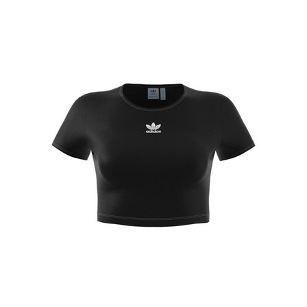 Women Essentials Rib T-Shirt, Black, A701_ONE, large image number 15