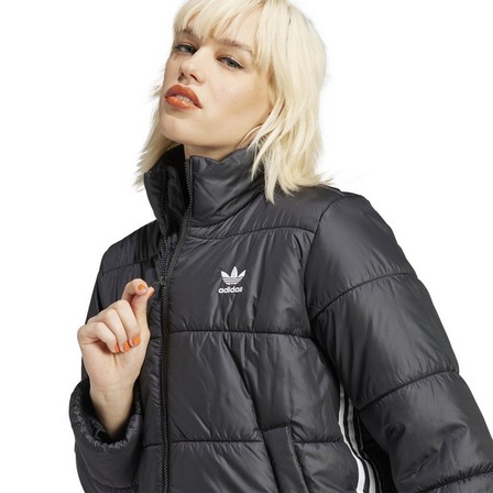 Women Adicolor Puffer Jacket, Black, A701_ONE, large image number 5