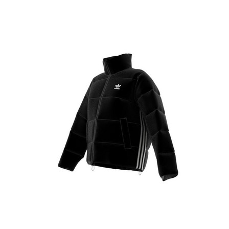 Women Adicolor Puffer Jacket, Black, A701_ONE, large image number 11
