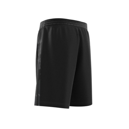 Men Graphics Camo Stripe Shorts, Black, A701_ONE, large image number 5