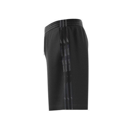 Men Graphics Camo Stripe Shorts, Black, A701_ONE, large image number 11