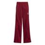 Unisex Kids Graphic Pack Wide Leg Tracksuit Bottoms, Burgundy, A701_ONE, thumbnail image number 0