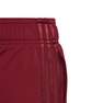 Unisex Kids Graphic Pack Wide Leg Tracksuit Bottoms, Burgundy, A701_ONE, thumbnail image number 5