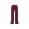 Unisex Kids Graphic Pack Wide Leg Tracksuit Bottoms, Burgundy, A701_ONE, thumbnail image number 10