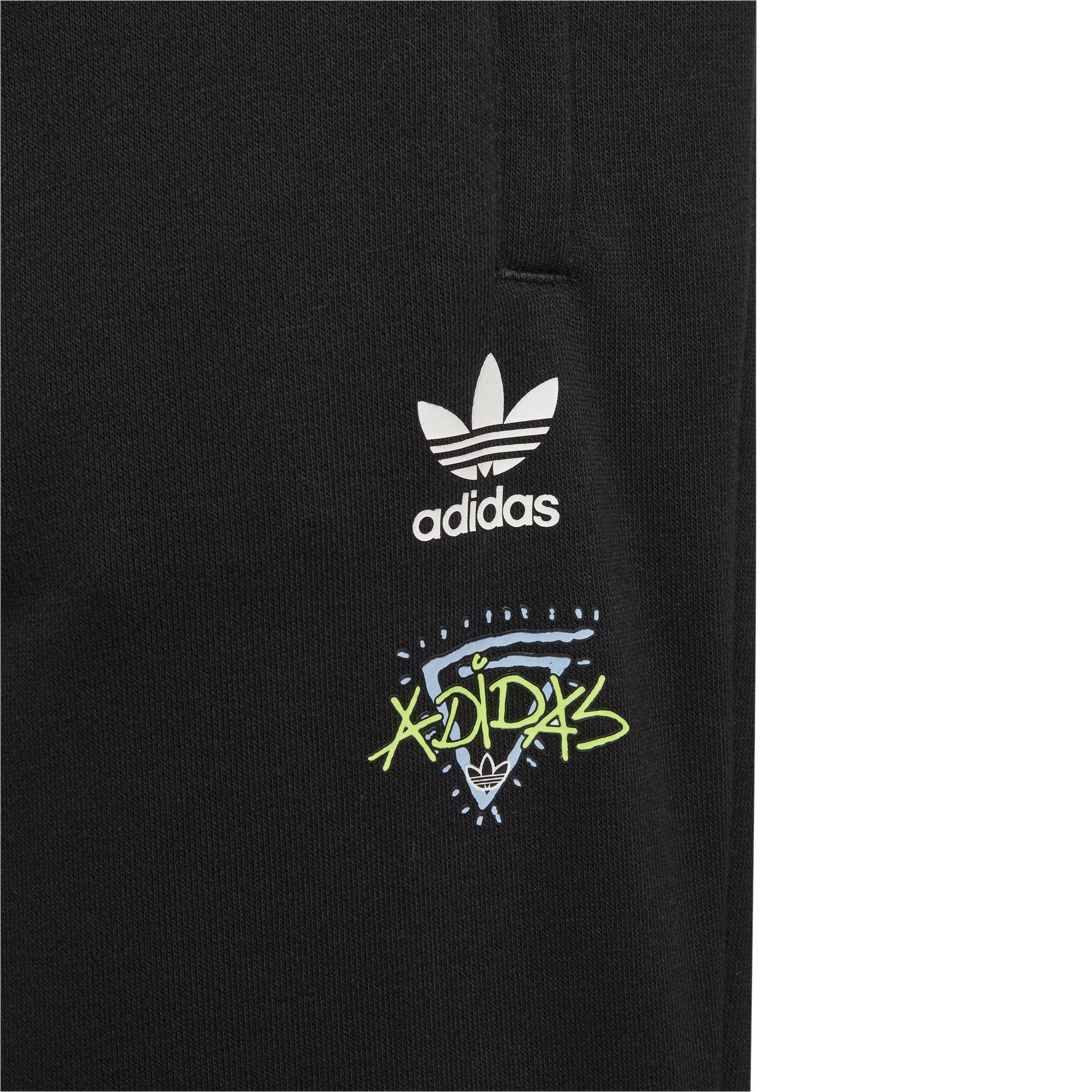 Unisex Kids Graphics Joggers, Black, A701_ONE, large image number 3