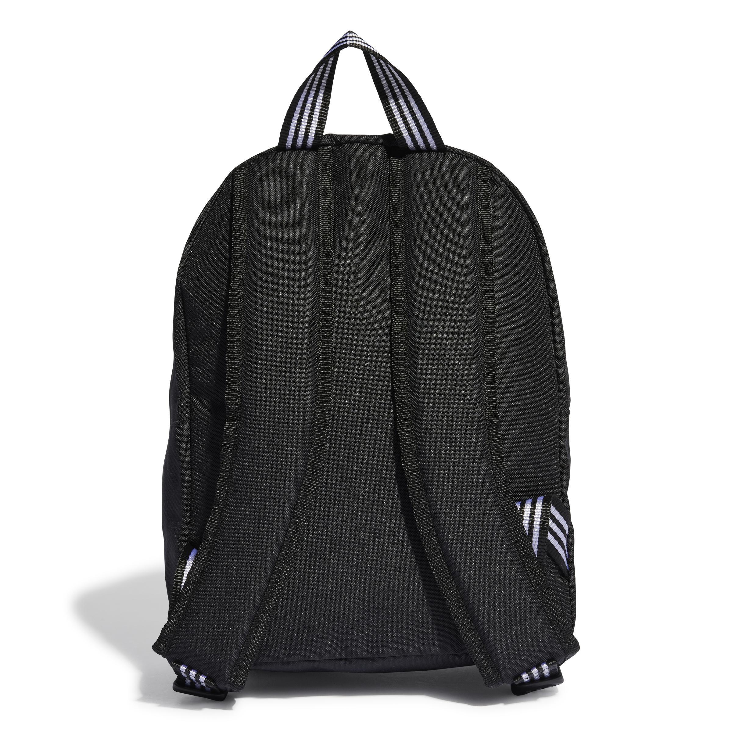 Unisex Small Adicolor Classic Backpack, Black, A701_ONE, large image number 3