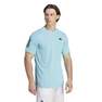 Men Club 3-Stripes Tennis T-Shirt, Blue, A701_ONE, thumbnail image number 10