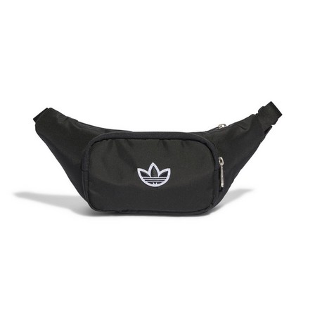 Unisex Premium Essentials Waist Bag, Black, A701_ONE, large image number 2
