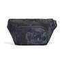Unisex Camo Waist Bag, Black, A701_ONE, thumbnail image number 1