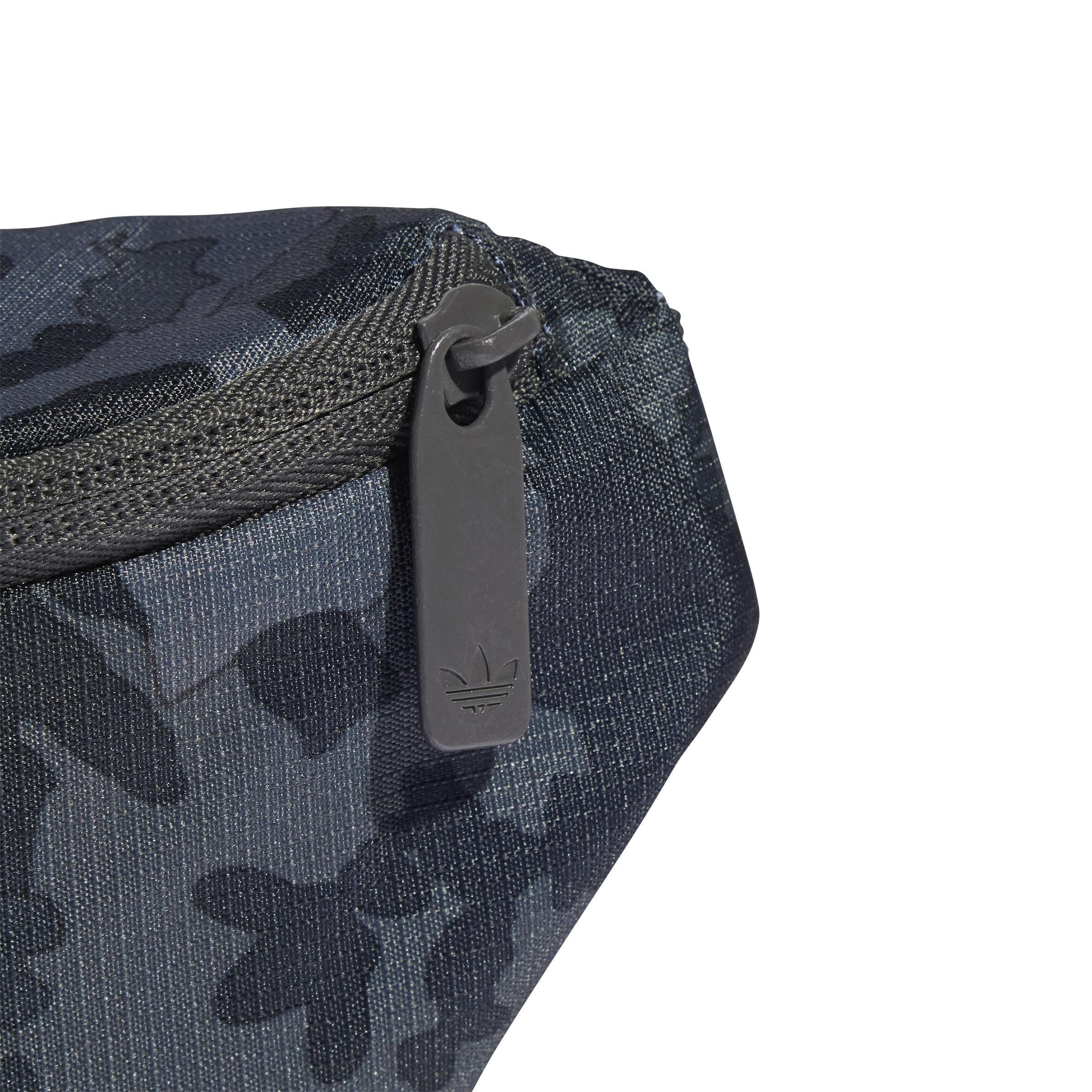 Unisex Camo Waist Bag, Black, A701_ONE, large image number 4