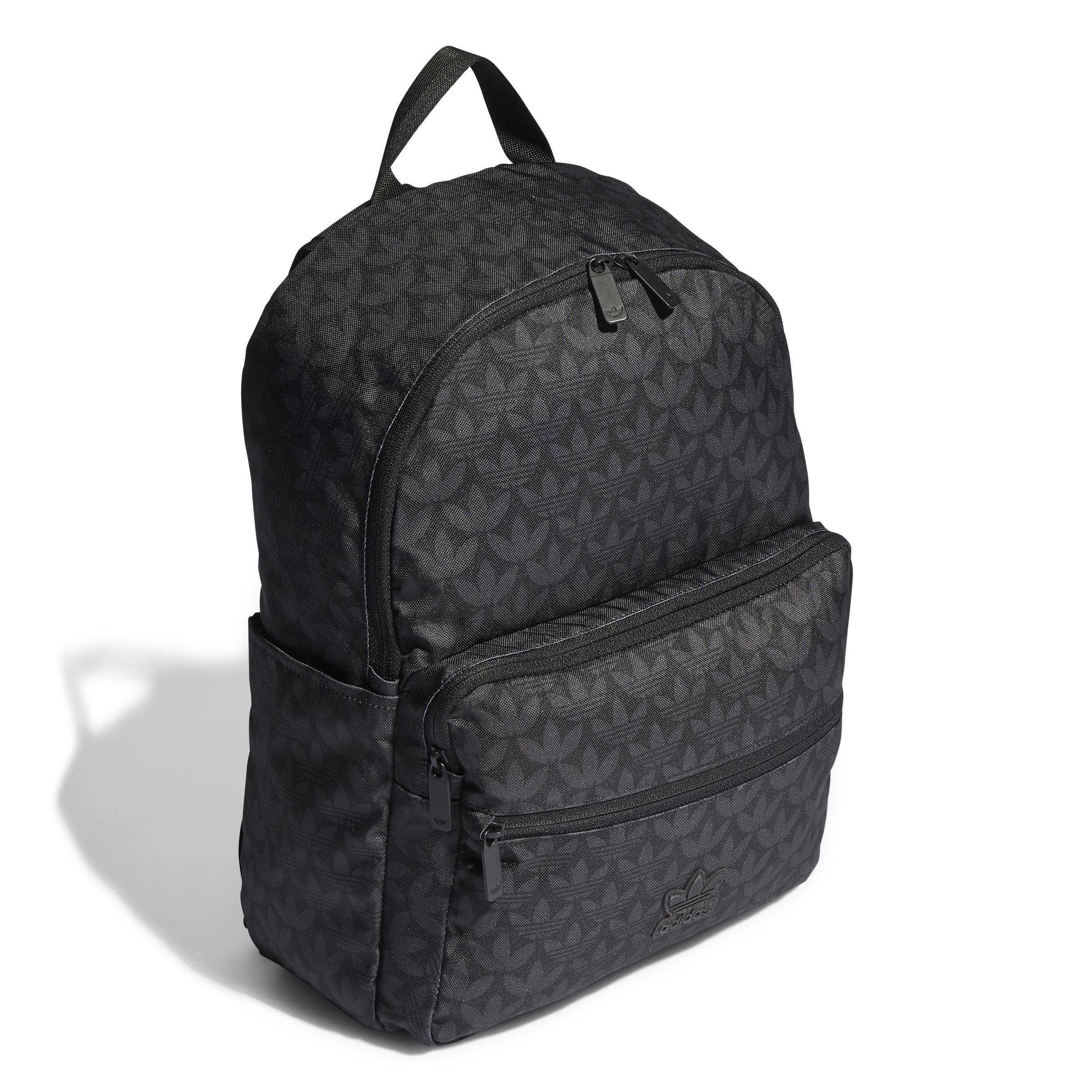 Unisex Monogram Classic Backpack, Black, , large image number 2