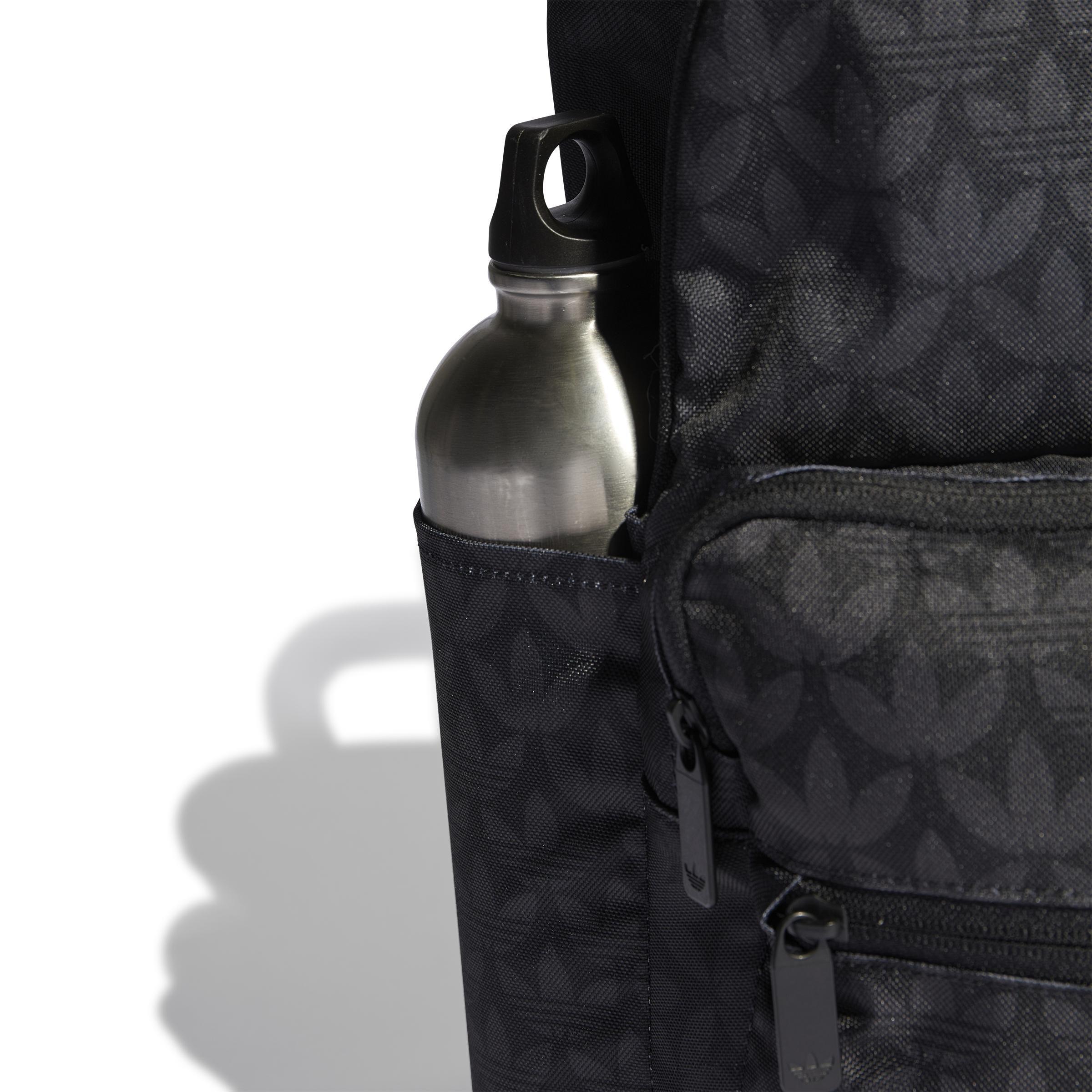Unisex Monogram Classic Backpack, Black, , large image number 5