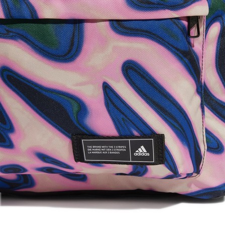 Female Classic Animal-Print Backpack, Multicolour, A701_ONE, large image number 5